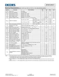 AP2311M8G-13 Datasheet Page 4