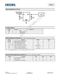 AP2331FJ-7 Datasheet Page 2