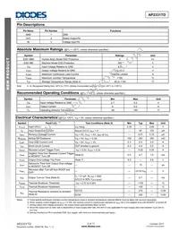 AP2331TDW-7 Datasheet Page 2