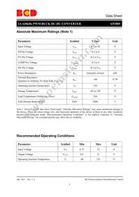 AP3005MTR-G1 Datasheet Page 4
