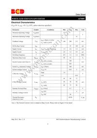 AP3009KTR-E1 Datasheet Page 5