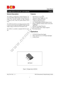 AP3012UKTR-E1 Datasheet Cover