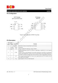 AP3031MTR-G1 Datasheet Page 2
