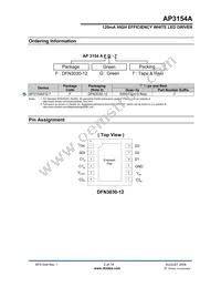 AP3154AFG-7 Datasheet Page 2