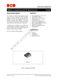 AP3202MTR-G1 Datasheet Cover