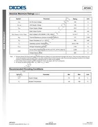 AP3303S9-13 Datasheet Page 4