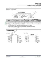 AP34063S8L-13 Datasheet Page 4