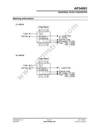 AP34063S8L-13 Datasheet Page 9