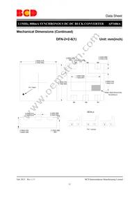 AP3406AMM-ADJTRG1 Datasheet Page 12