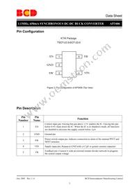 AP3406KT-ADJTRG1 Datasheet Page 2