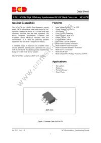 AP3417BK-ADJTRG1 Datasheet Cover