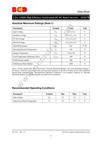 AP3417BK-ADJTRG1 Datasheet Page 4