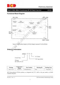 AP3422DNTR-G1 Datasheet Page 3