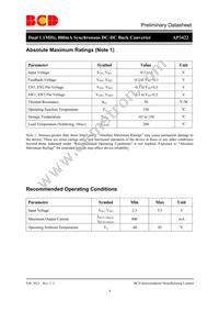 AP3422DNTR-G1 Datasheet Page 4