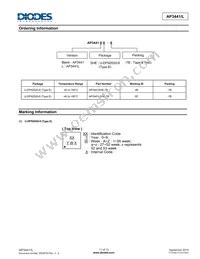 AP3441LSHE-7B Datasheet Page 11