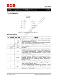AP3502MTR-G1 Datasheet Page 2