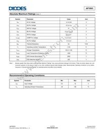 AP3503MPTR-G1 Datasheet Page 4