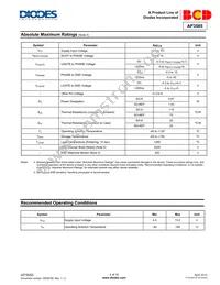 AP3585MTR-G1 Datasheet Page 4