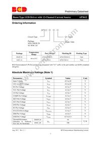 AP3612M28-G1 Datasheet Page 5