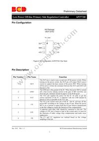 AP3772HBK6TR-G1-2 Datasheet Page 2