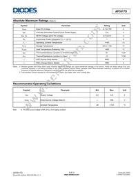 AP3917DS7-13 Datasheet Page 3