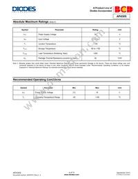 AP4305UKTR-G1 Datasheet Page 4