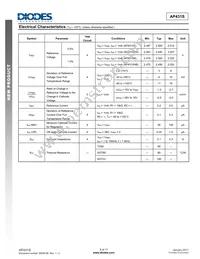 AP431SHBRTR-G1 Datasheet Page 5