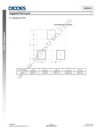 AP431SHBRTR-G1 Datasheet Page 15