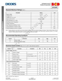 AP4340SNTR-G1 Datasheet Page 3