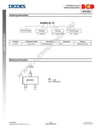 AP4340SNTR-G1 Datasheet Page 7