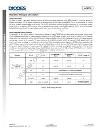 AP4370KTR-G1 Datasheet Page 4