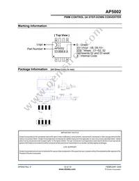 AP5002SG-13 Datasheet Page 10