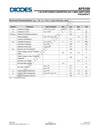 AP5100WG-7 Datasheet Page 5