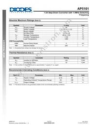 AP5101SG-13 Datasheet Page 4