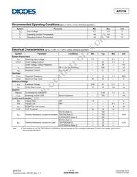 AP5724WUG-7 Datasheet Page 3