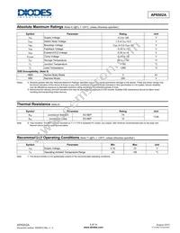 AP6502ASP-13 Datasheet Page 3