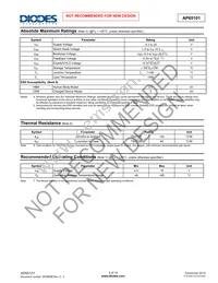 AP65101WU-7 Datasheet Page 3