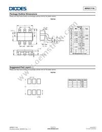 AP65111AWU-7 Datasheet Page 12
