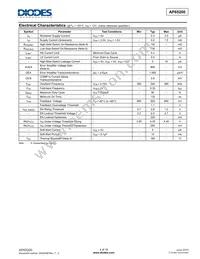 AP65200MP-13 Datasheet Page 4