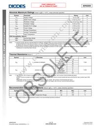 AP65200S-13 Datasheet Page 3