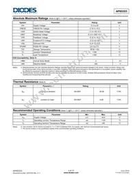 AP65353SP-13 Datasheet Page 4