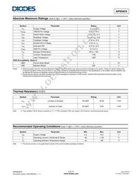 AP65453SP-13 Datasheet Page 4