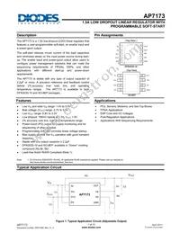 AP7173-SPG-13 Datasheet Cover