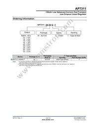 AP7311-30WG-7 Datasheet Page 2