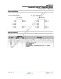AP7311-30WG-7 Datasheet Page 3
