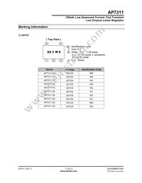 AP7311-30WG-7 Datasheet Page 11