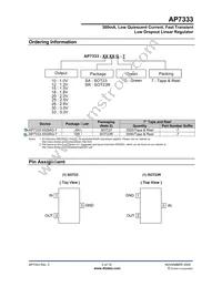 AP7333-30SRG-7 Datasheet Page 2