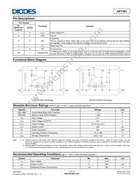 AP7343D-36W5-7 Datasheet Page 2