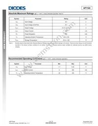 AP7344D-3612RH4-7 Datasheet Page 3