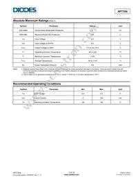 AP7354-22SA-7 Datasheet Page 3